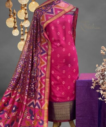 Patola Printed Silk Suit
