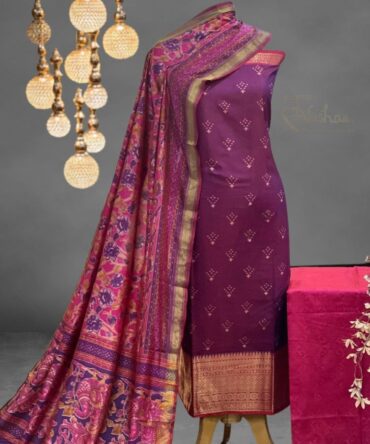 Patola Printed Silk Suit