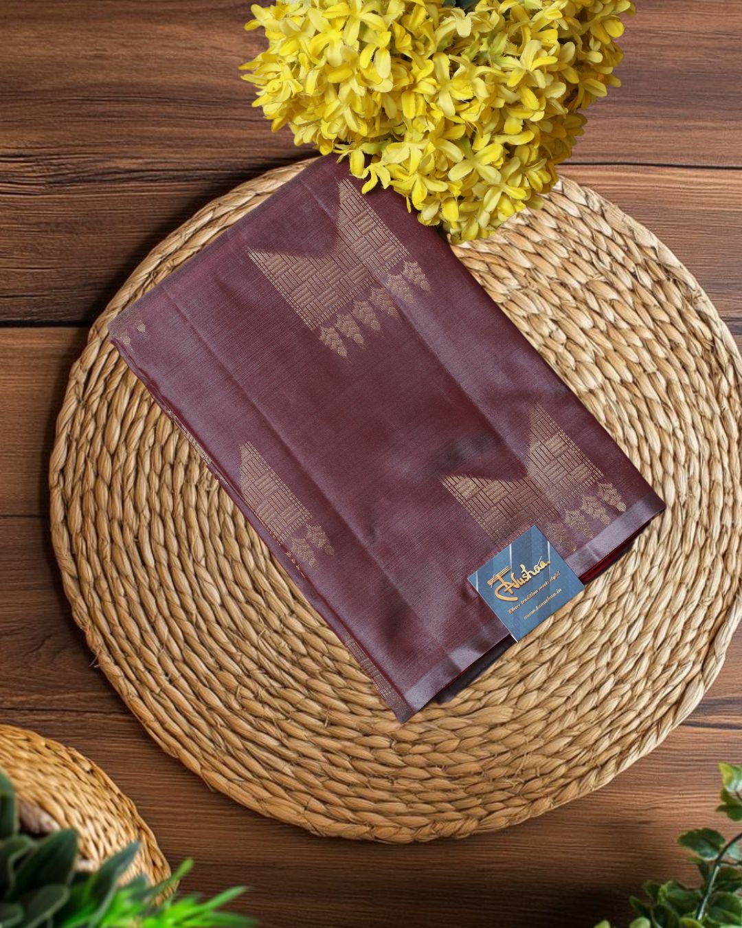 The Coffee Grey Kanjeevaram Saree: Understated Grandeur