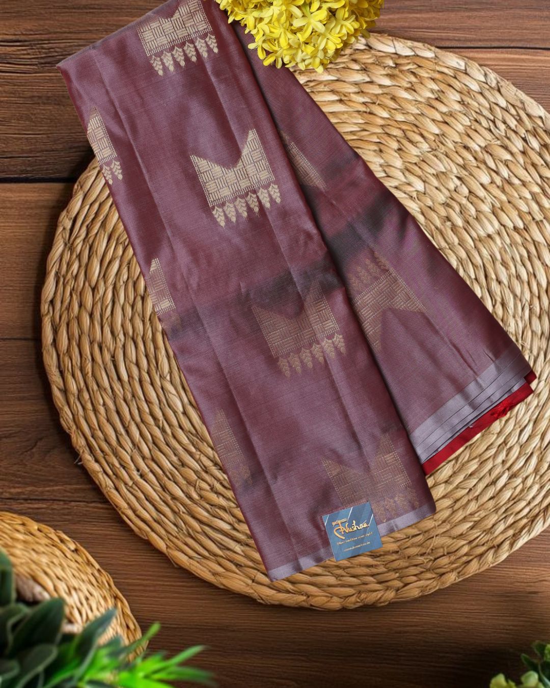 The Coffee Grey Kanjeevaram Saree: Understated Grandeur