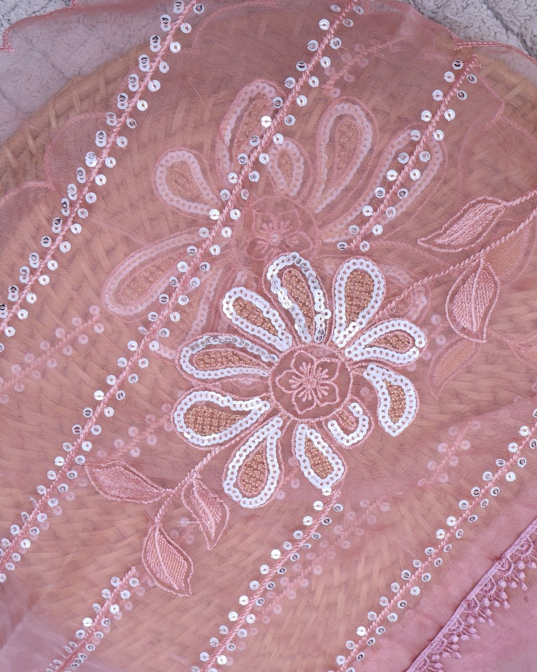 Pink Modal Silk Suit Set : Dreamy Delight