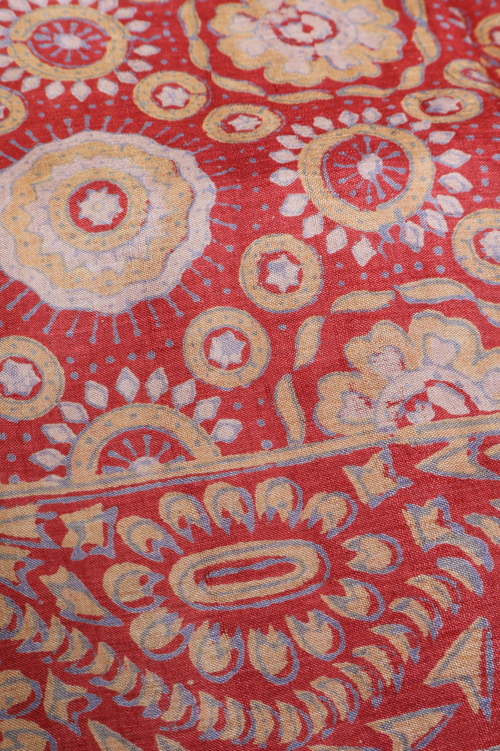 Artisanal Handpainted Gachi Tussar